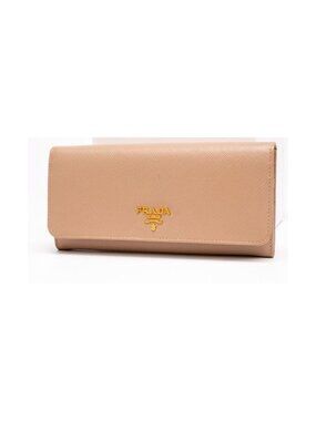 Prada Large Saffiano Leather Wallet